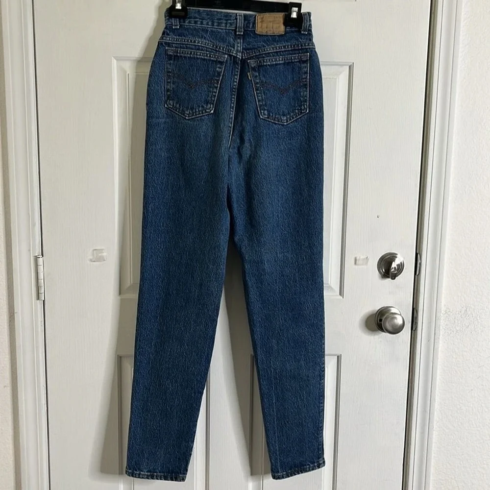 Levi's High Waisted Jeans Women Size 10‎  Vintage Orange Tab USA